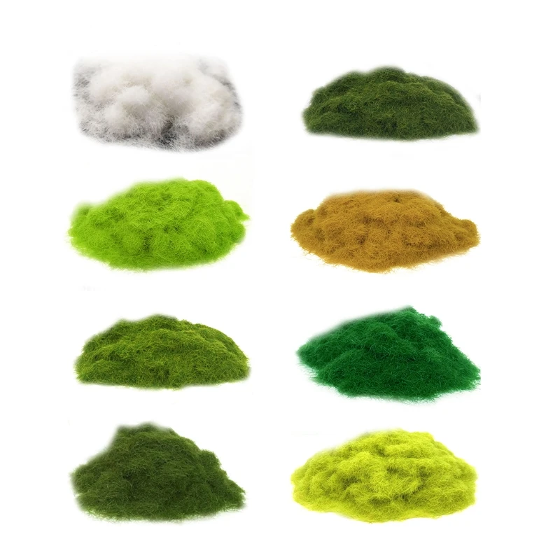 Статическая трава Миниатюрная модель сцены искусственный песок стол