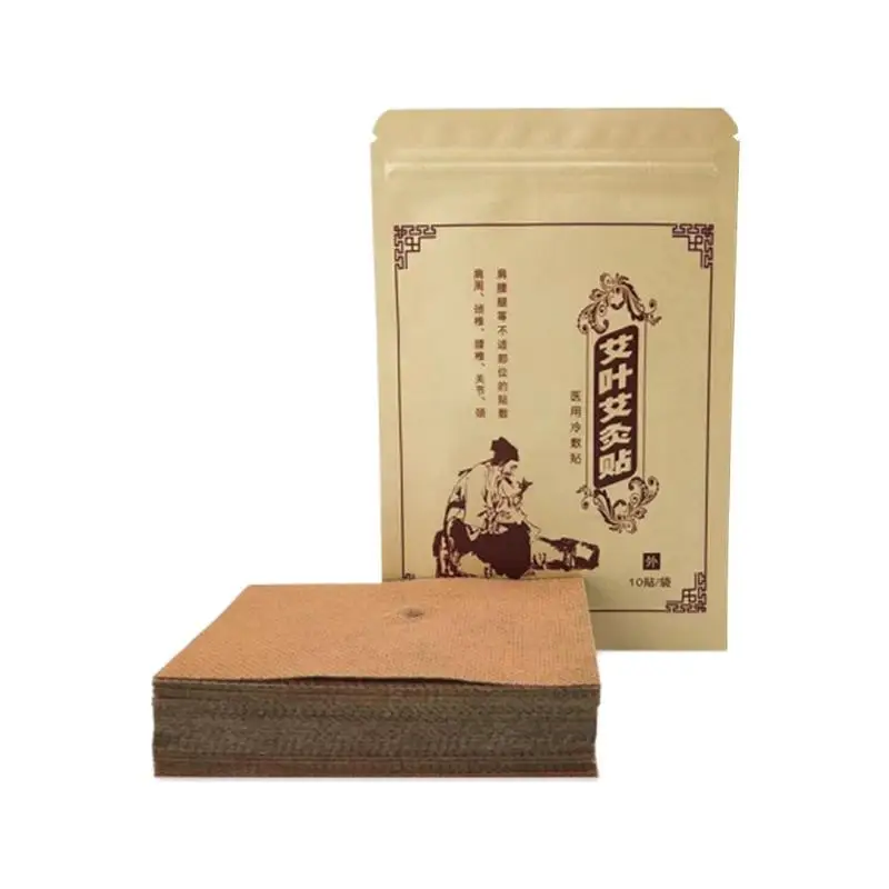 100 шт. облегчение боли полынь мокса пластыря теплота прижигания патч Стикеры s для