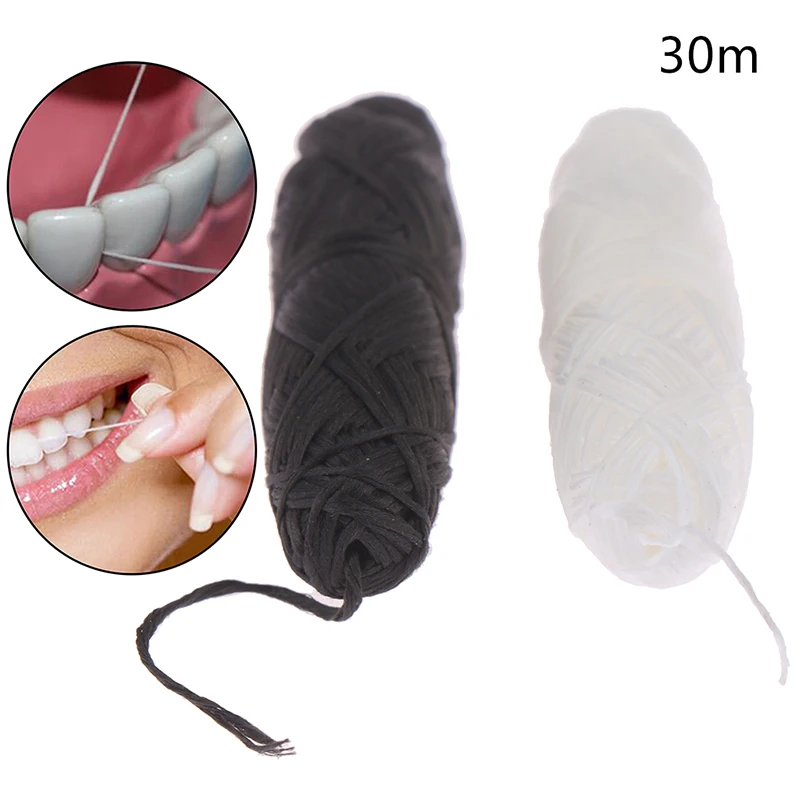 Экологичный бамбуковый древесный уголь 30 м стоматологический Стик для зубной