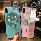 Чехол с ремешком на запястье для Samsung Galaxy S8 Plus S9 S10 S20 S30, ультрамягкий чехол из ТПУ для Samsung Note 8 9 10 20