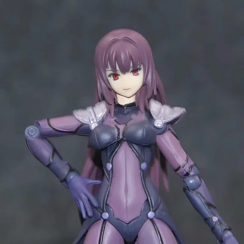 Аниме 381 # Fate Grand Order Lancer Scathach ПВХ Figma fate экшн-фигурка Коллекционная модель игрушка |