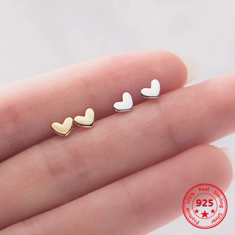 Хит 2020 серьги гвоздики 18 каратное золото искусственное серебро для женщин милые