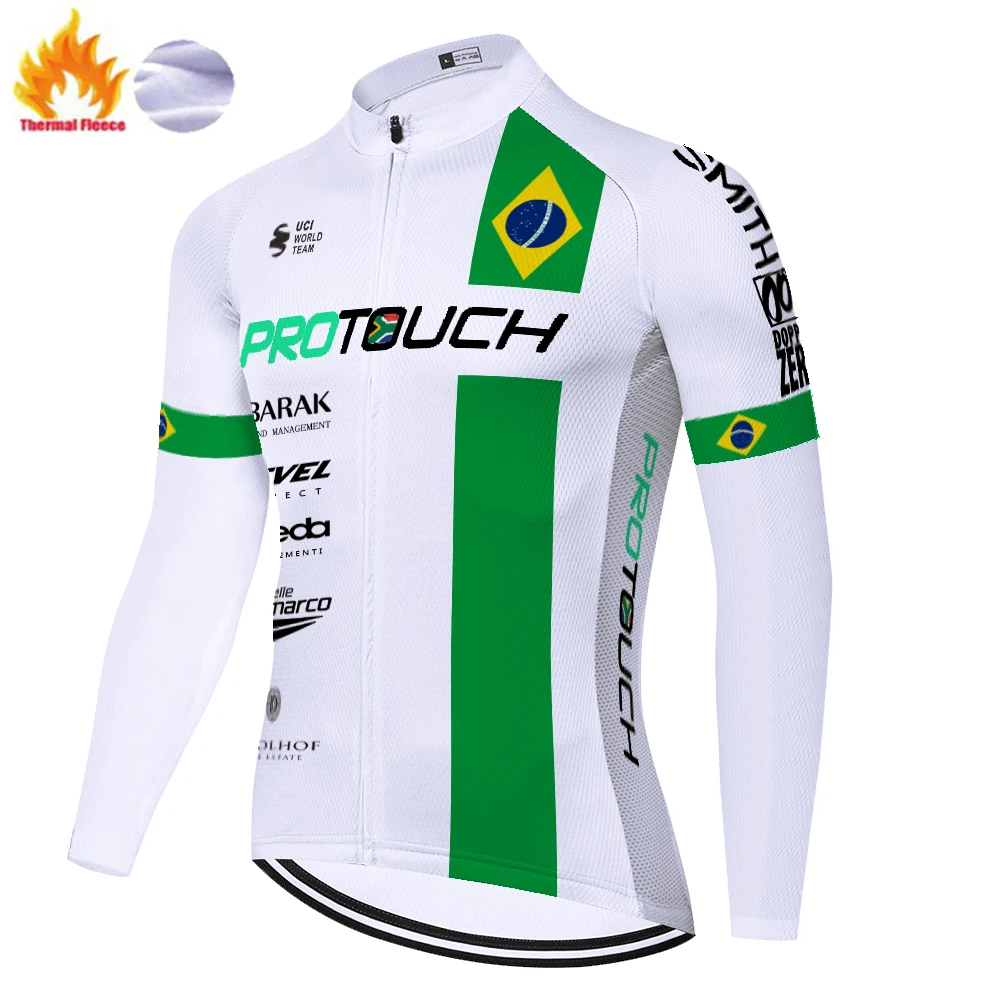 Велосипедная кофта Colombia Protouch Бразильская велосипедная мужская Италия зима