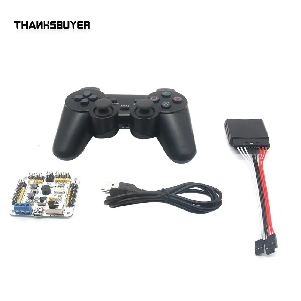 Плата драйвера сервоконтроллера 32 канала с ручкой PS2 для механического ручки