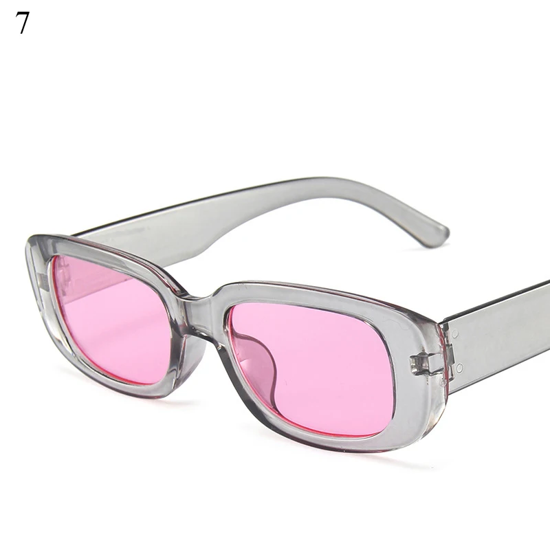 

Elegant Solid Color Women Sunglasses Small Rectangle Outdoor Women Goggles UV400 Sun Glasses Vintage Eyeglasses Hot Sale