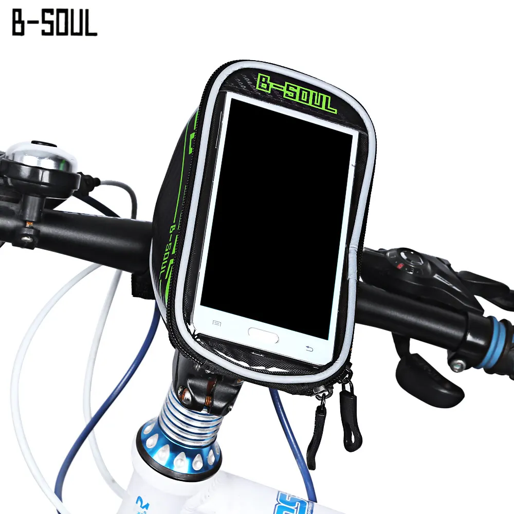 Водонепроницаемая велосипедная сумка Передняя верхняя седельная для 4 8 дюйма/5 5