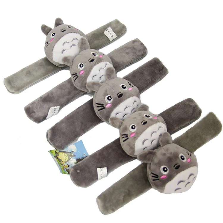 Мягкая и удобная плюшевая кукла Totoro kawaii игрушка браслет ручной линейка с