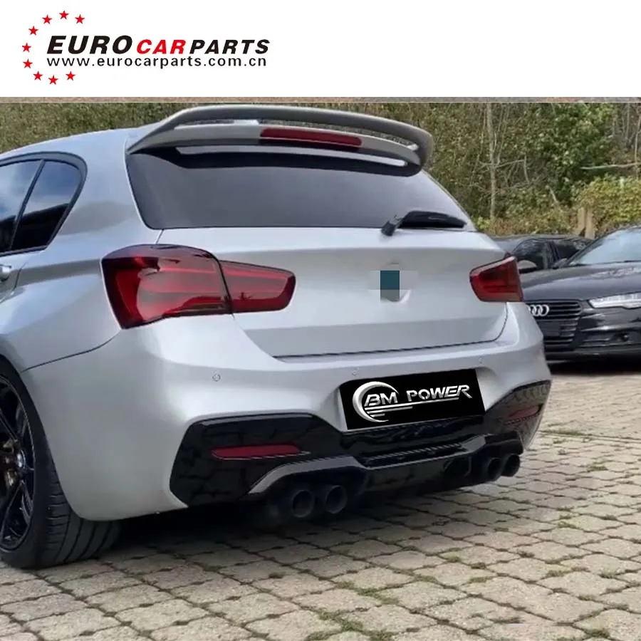 Заводская цена автомобильные аксессуары 1 серия F20 LCI M2C задний бампер диффузор