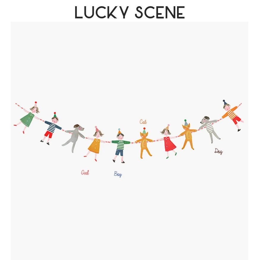 

Детские флаги с животными Lucky Scene S00028