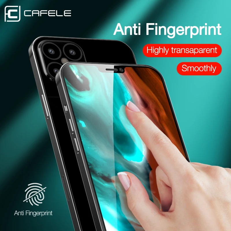 Защитное стекло Cafele для iPhone 12 Mini Pro Защитная пленка экрана с защитой от царапин 13 11