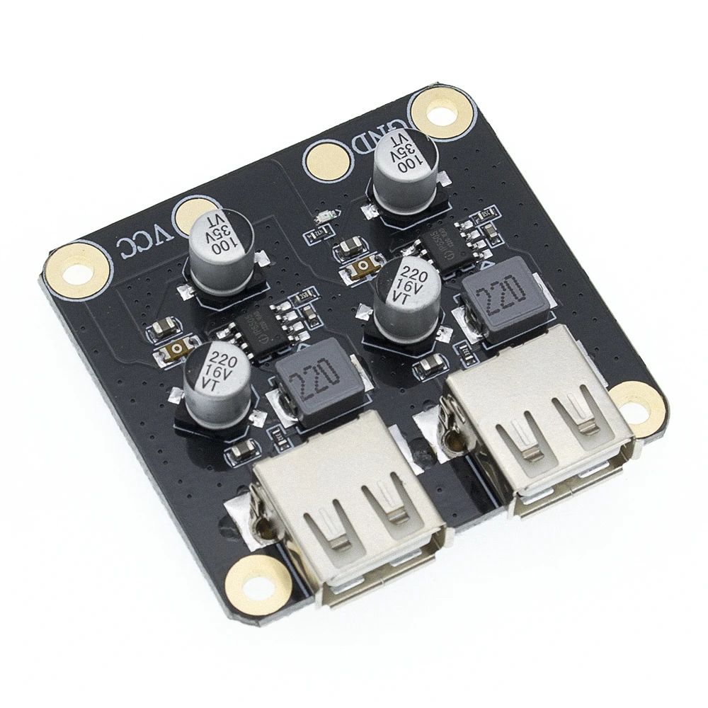 QC3.0 QC2.0 USB DC-DC понижающий преобразователь для зарядки модуль 6-32 в 9 12 В 24 Быстрого