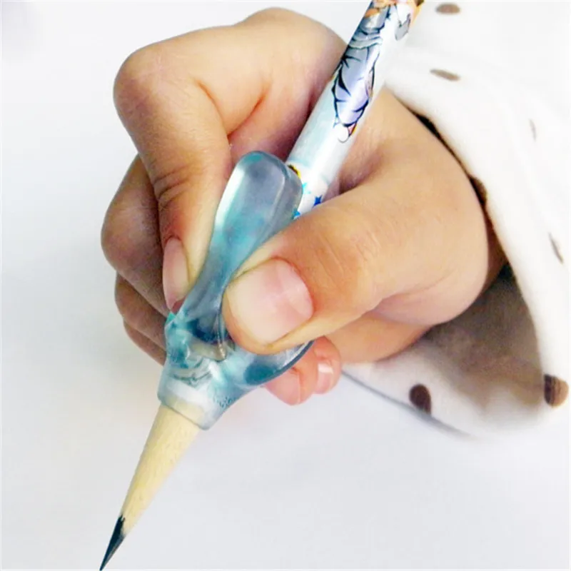 1 шт. силиконовая ручка карандаш с двумя пальцами|Стержни для ручек| |