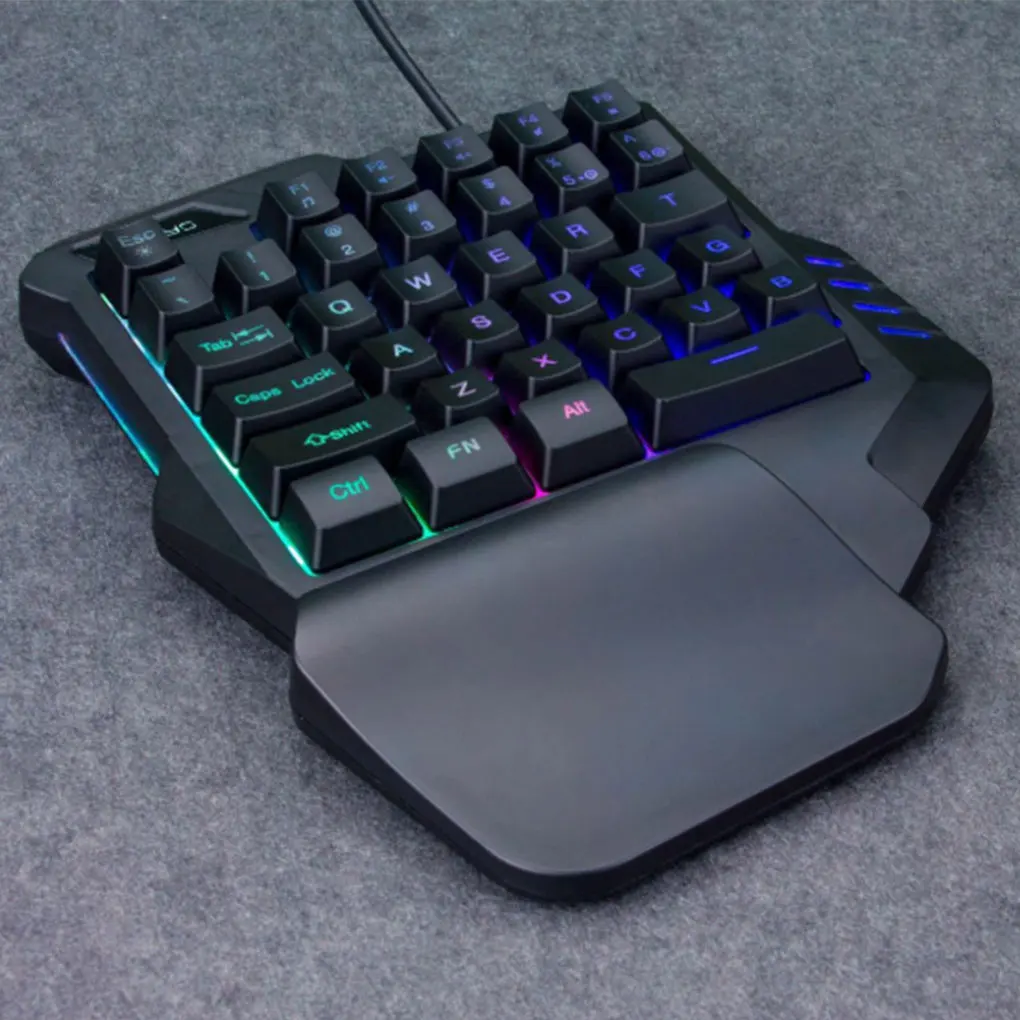 G30 1 8 м Проводная игровая клавиатура со светодиодной подсветкой 35 клавиш с одной