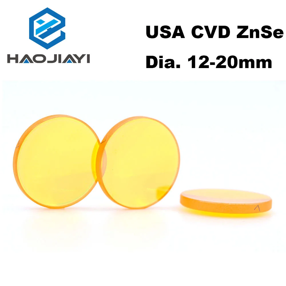 

USA Laser Focus Lens DIA 12 15 18 19.05 20 FL 38.1 50.8 63.5 76.2 101.6 127mm Focus for Co2 Laser Engraving Cutting Machine