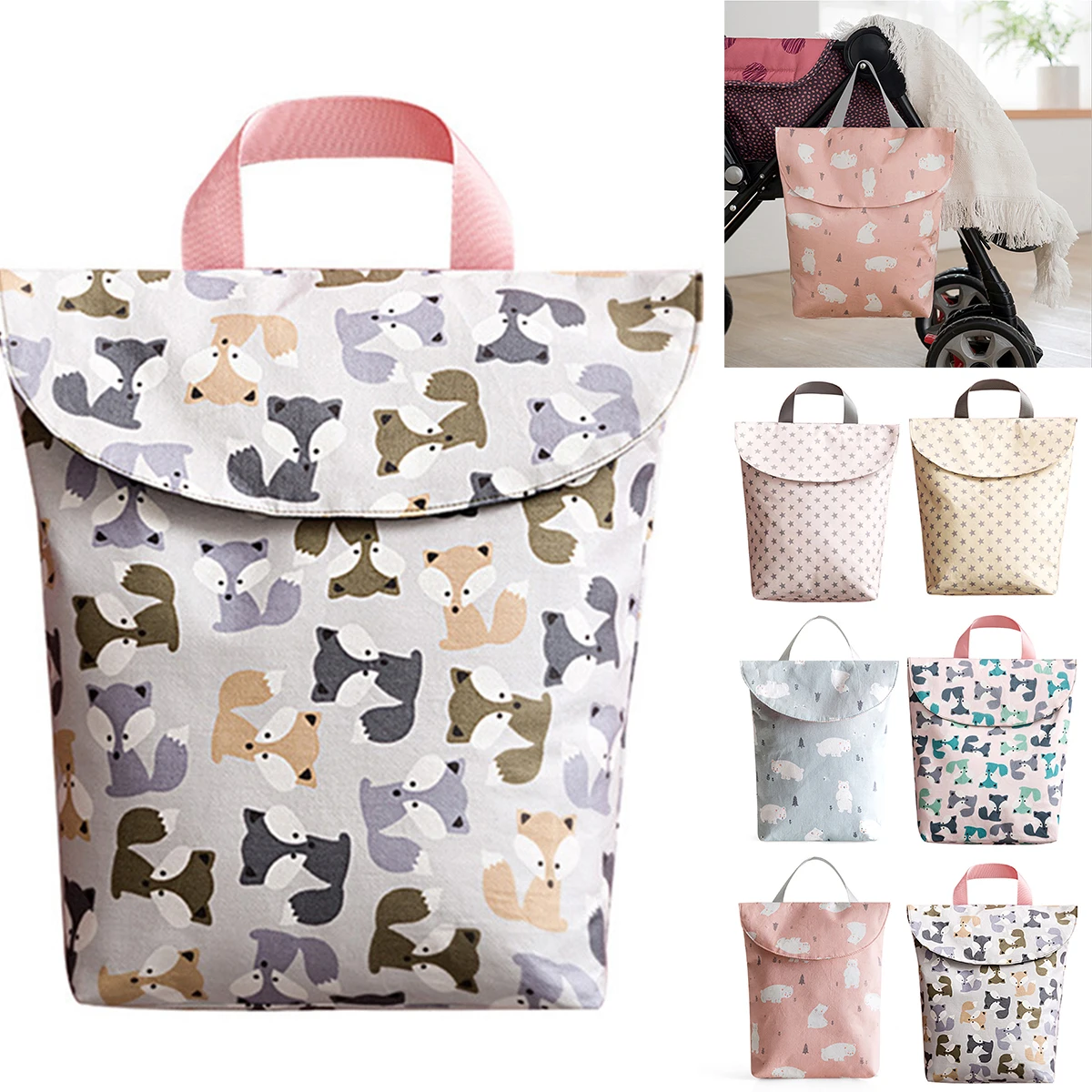 Многофункциональный органайзер для детских подгузников многоразовый