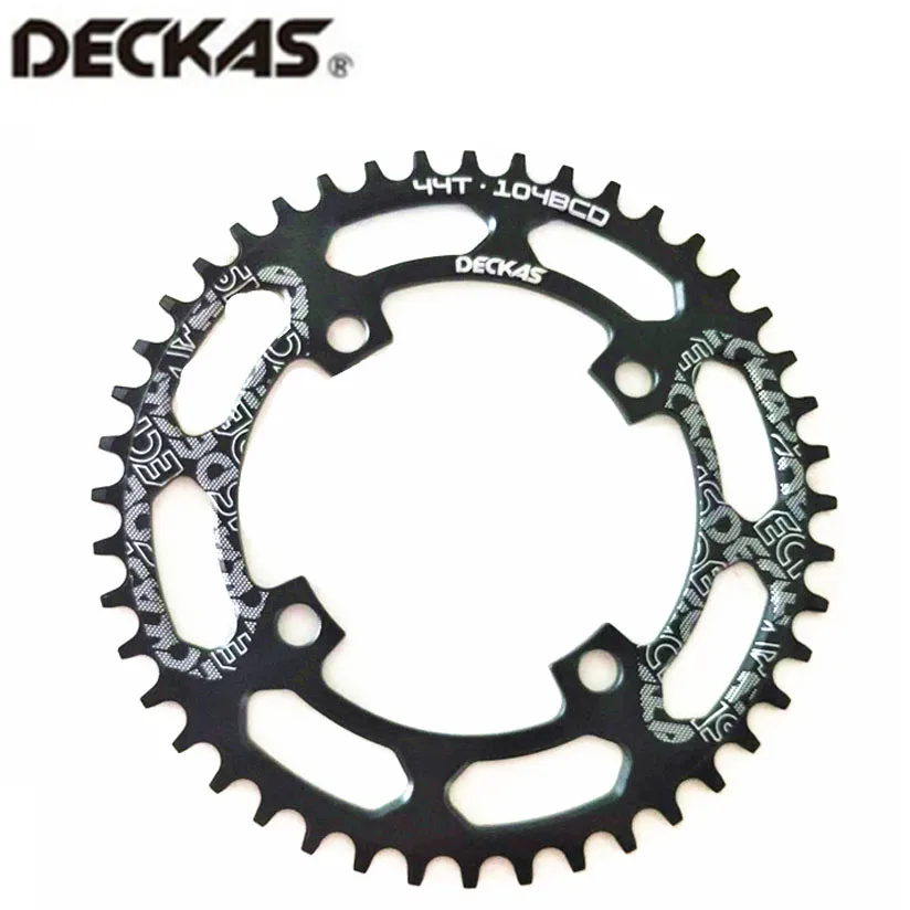 DECKAS Round 104BCD 40/42/44/46/48/50/52 T Getande горный велосипед Wiel MTB bike для 8-12 скоростных кренкета |