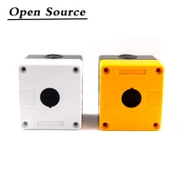 22mm lay37y090 la38 xb2 push button switch metal button switch indicator light control box waterproof and dustproof 1 hole