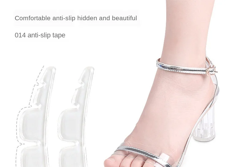 

Transparent Gel Forefoot Pads High Heels Non-slip Pads Non-slip Pain Relief Patches Soft and Comfortable Foot Pads for Women