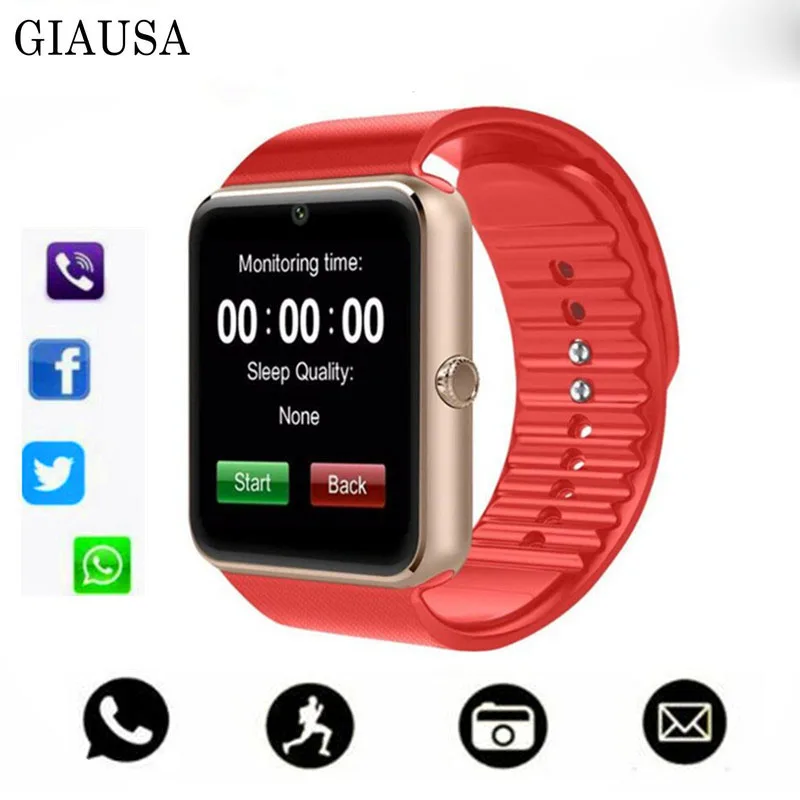 GT08 Смарт-часы для Apple Watch для мужчин и женщин Android наручные часы умная электроника умные часы с камерой SIM TF карта PK Y1 X6 A1