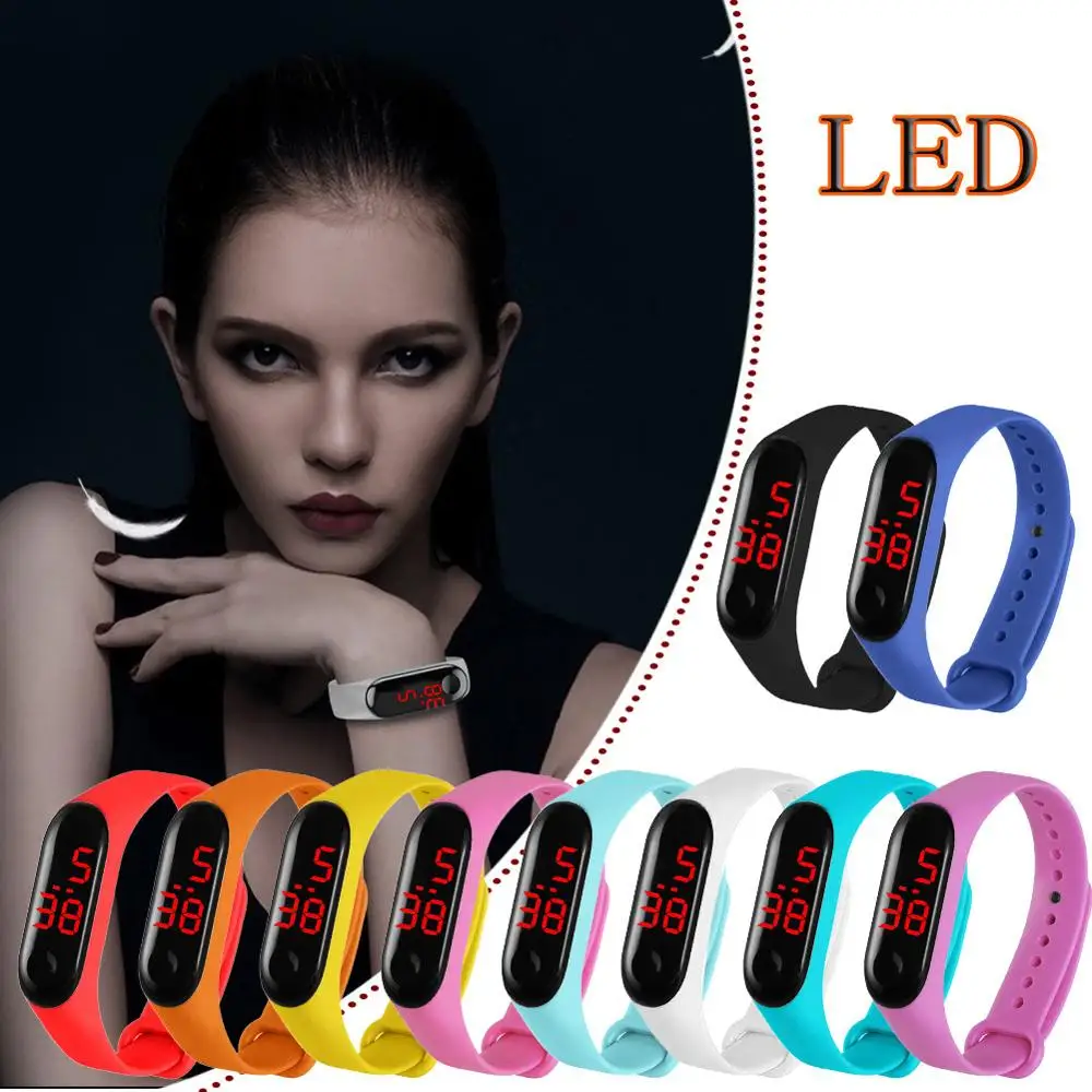 Часы Со светодиодным датчиком для электронных видов спорта мужчин и женщин с