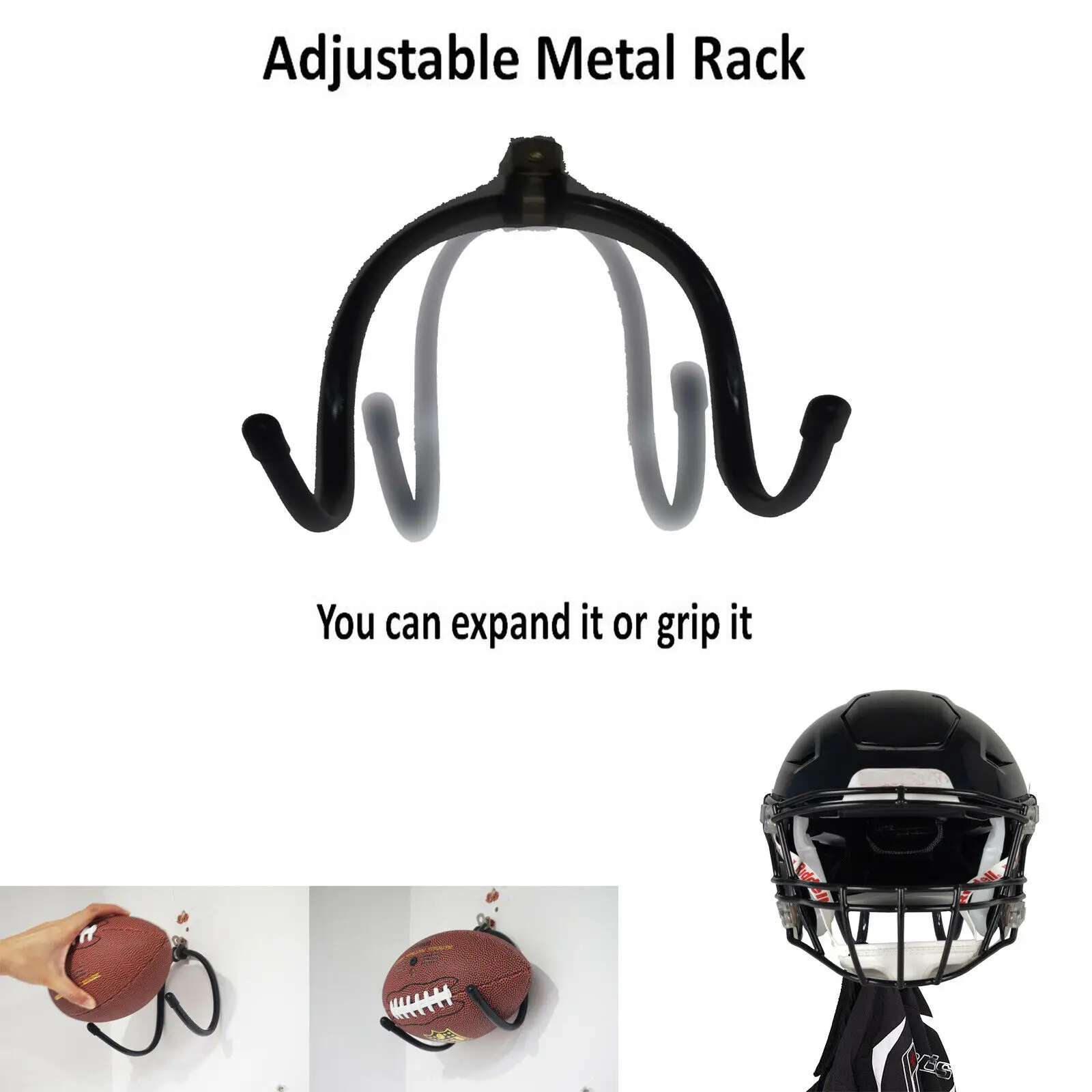 Держатель подставка для мяча регби футбола AFL кожаная Реплика тренировочный