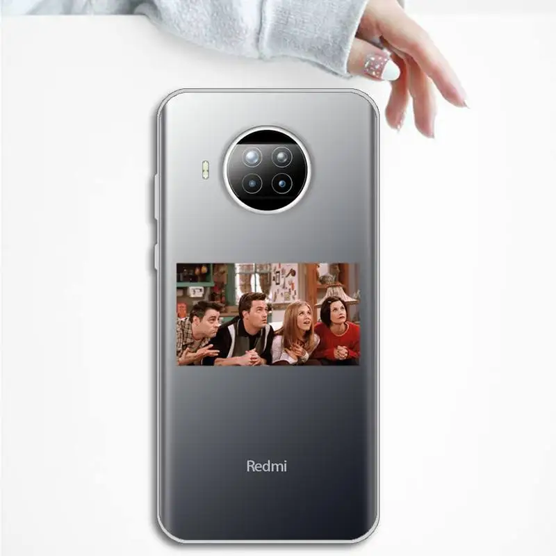 

friends tv show Phone Case Transparent Clear for Xiaomi Redmi note 10 t 8 9 pro lite 11
