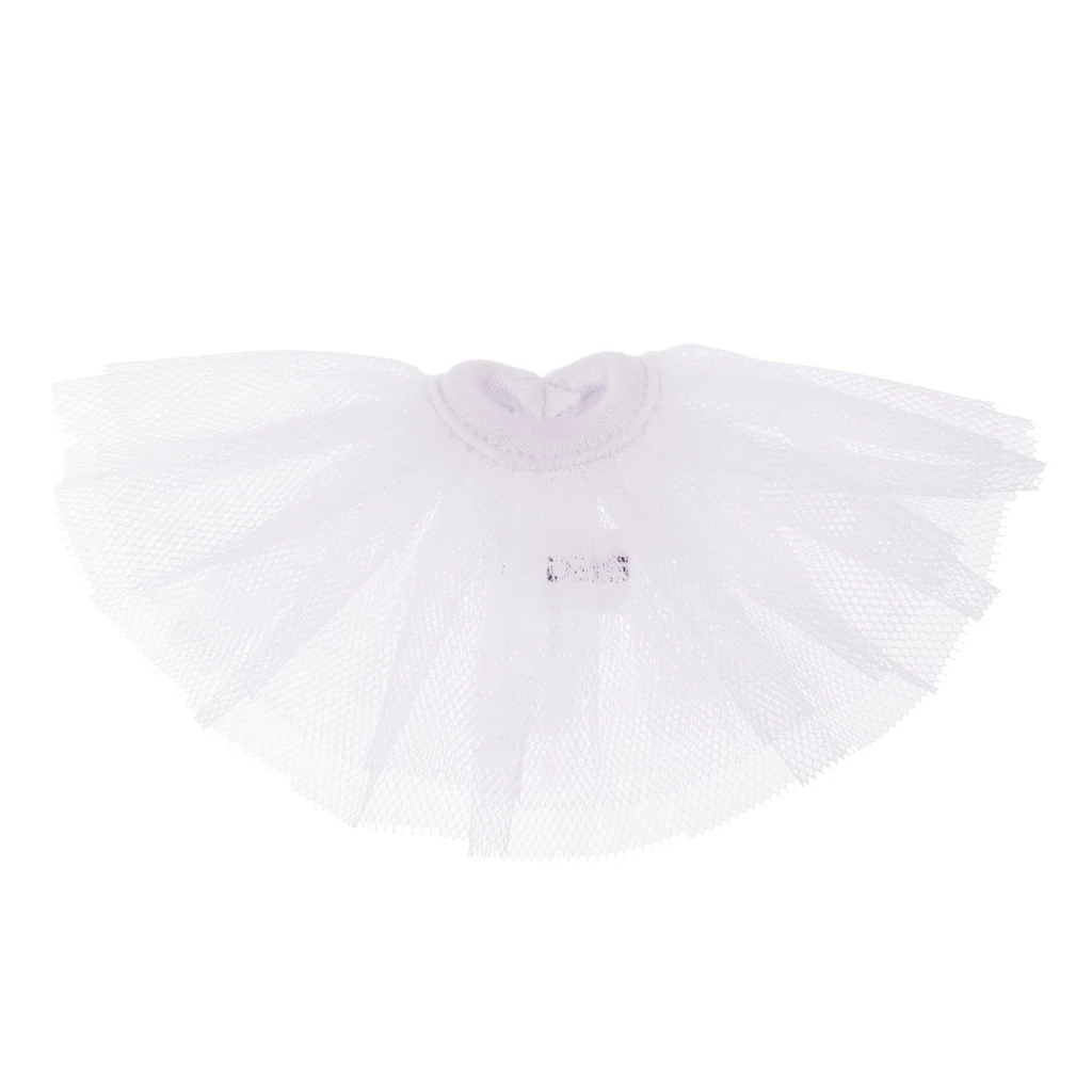 Красивая и милая юбка-пачка ручной работы сетчатая юбка для кукол BJD 1/6 нарядное