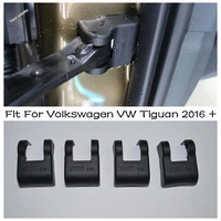 lapetus accessories inner door stopper limiting arm buckles waterproof protector cover trim for volkswagen vw tiguan 2016 2022