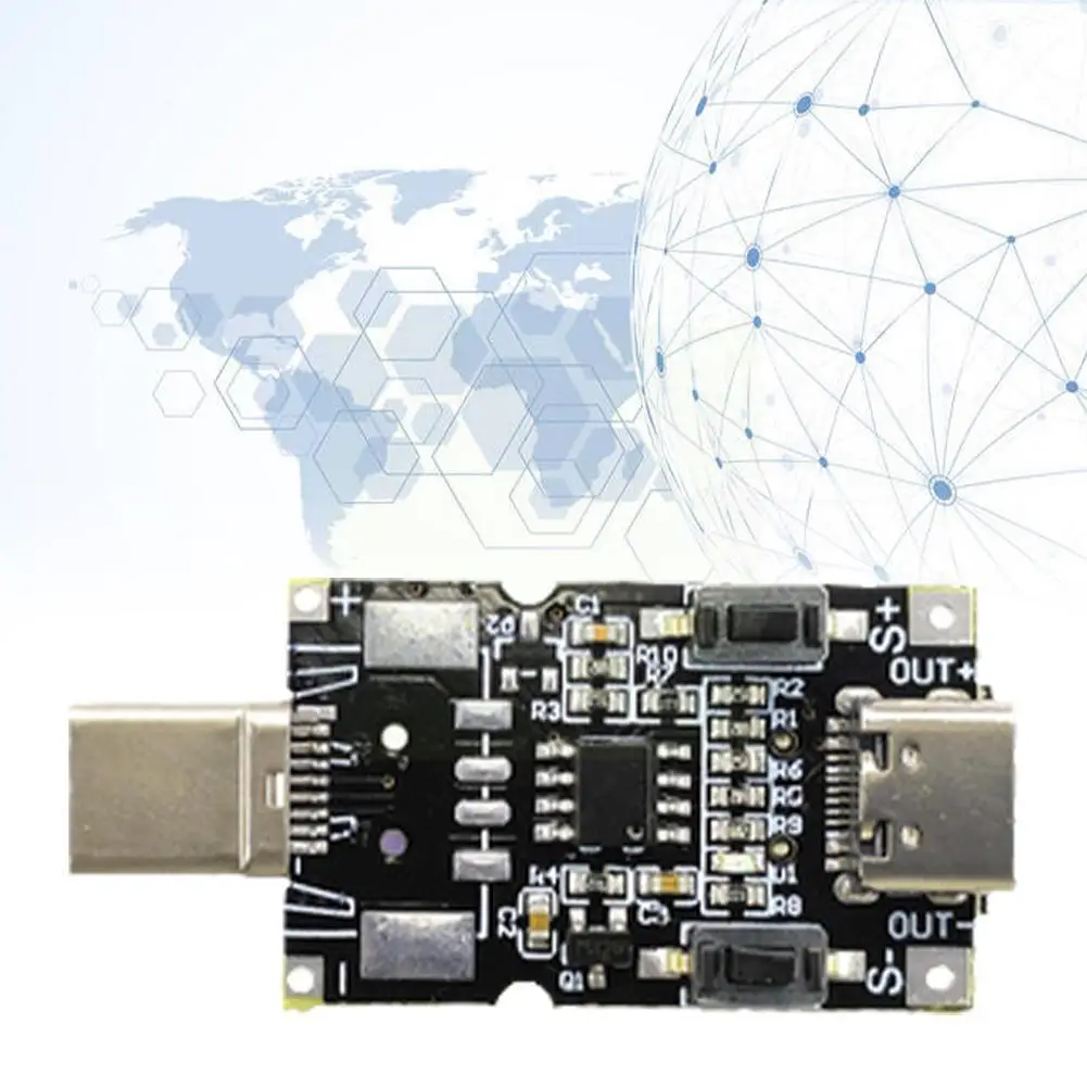 5 А 100 Вт USB Type-C QC 2 0/3 0 приманка ТРИГГЕРНАЯ плата в триггер 20 9 модуль подключения 15
