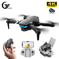 2021 new ky910 mini drone with dual camera 4k hd wide angle wifi fpv professional foldable rc helicopter quadcopter toys gift