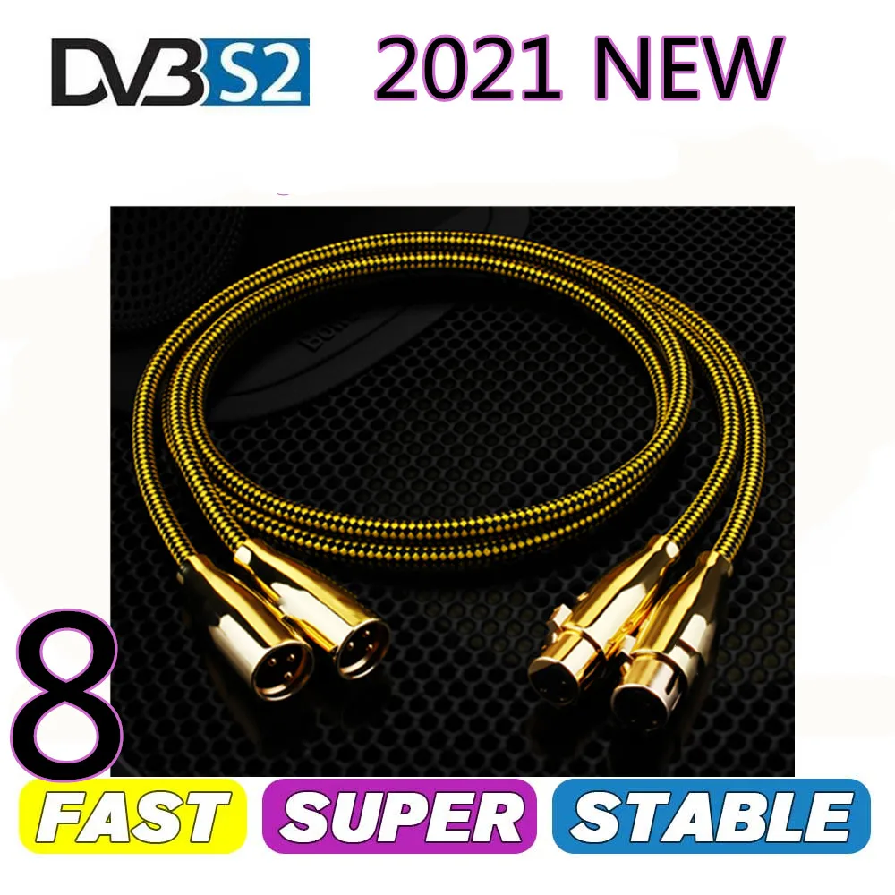 

Europe Portugal 2021 NEW Receiver The Most Stable for Satellite tv Receiver Support V7 V8 V9 DVB-S2