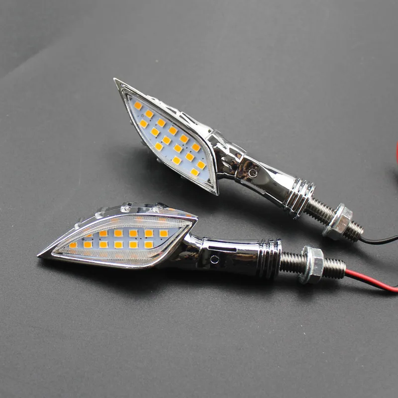 Светодиодный указатель поворота с черепом на заказ для мотоциклов уличных видов