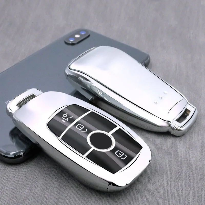 

For Benz Key Cover TPU Car Key Cover Accessories Case Shell Bag Protective For Mercedes Benz 2017 E Class W213 2018 S class