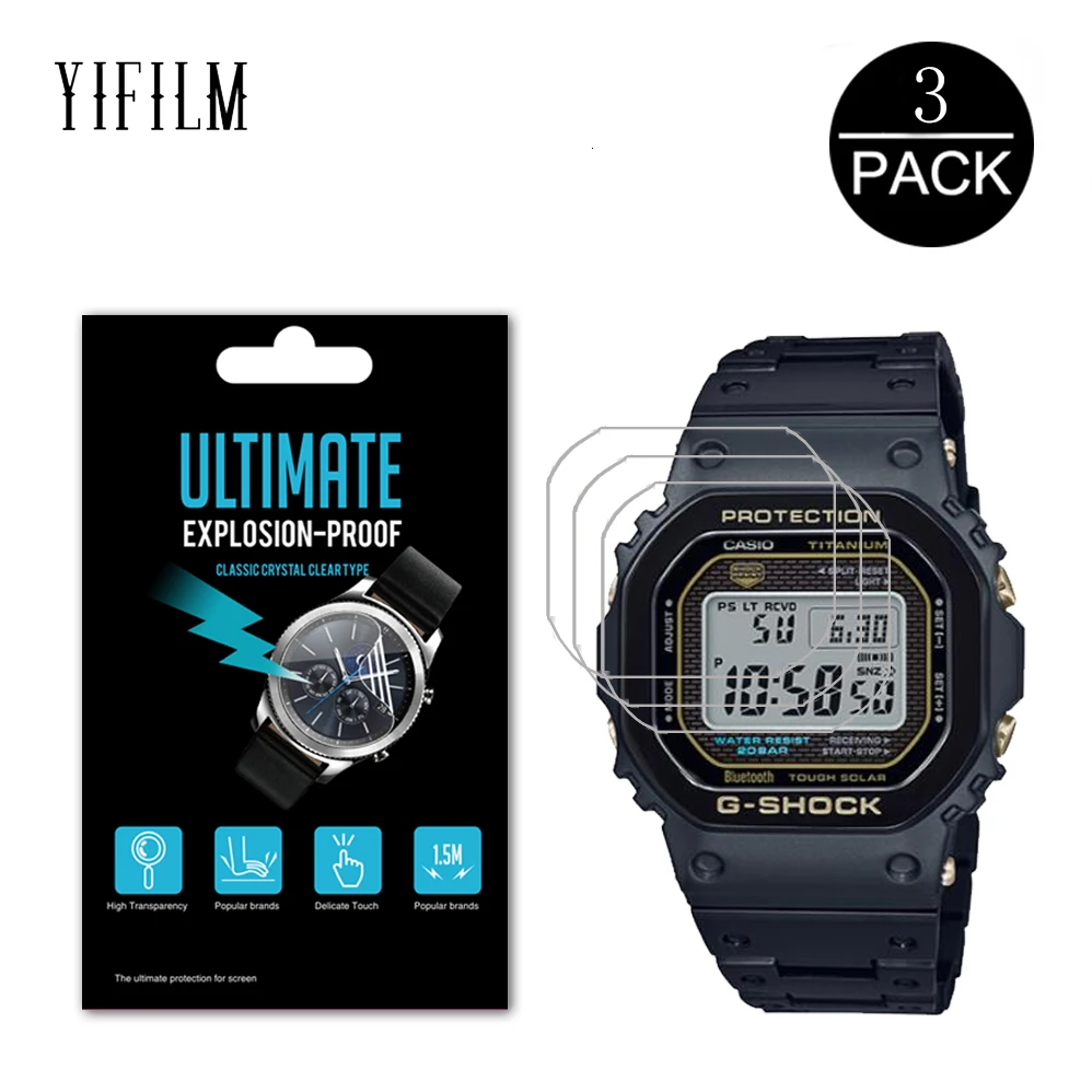 Комплект из 3 предметов для объектива с оптическими зумом Casio GMW B5000TB B5000 G Shock