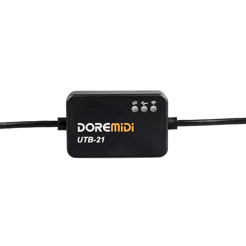 UTB-21 MIDI-адаптер для Windows Mac iOS Android педаль задержки гитары тюнер блок питания миксер