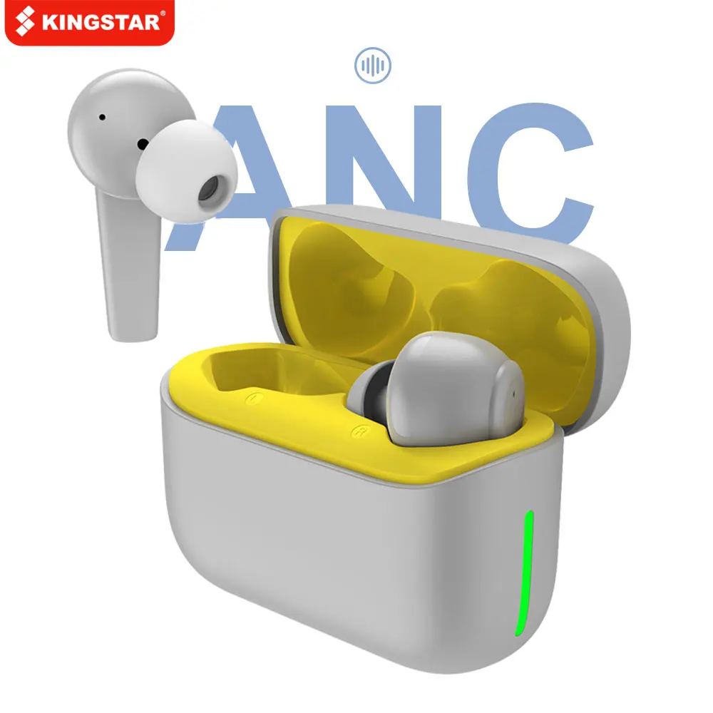 

TWS-наушники KINGSTAR ANC с поддержкой Bluetooth и активным шумоподавлением