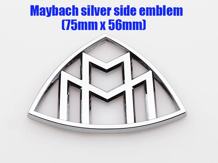 3D боковая эмблема Maybach 1 шт. наклейка с логотипом автомобиля из АБС-пластика на