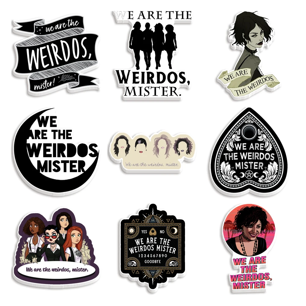 Weirdos женские печатные искусственные буквы дизайнерские 30 шт. для самодельных