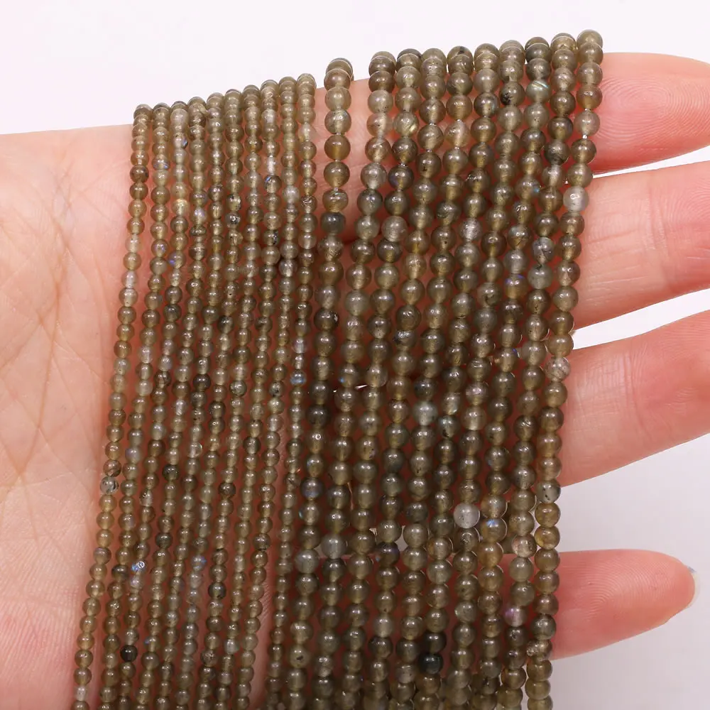 Круглые маленькие Агатовые Бусины из натурального камня свободные Изоляционные