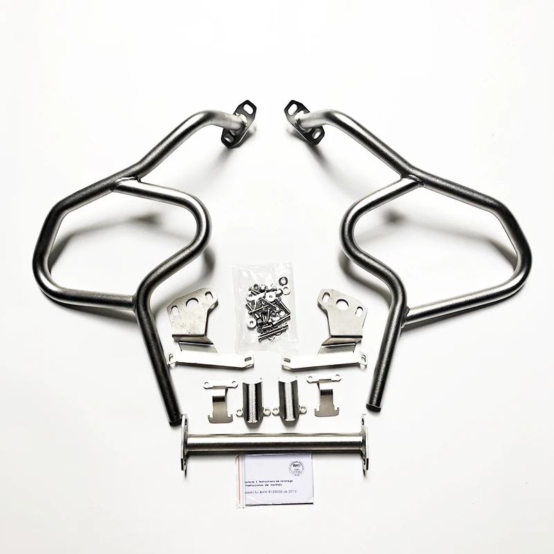 Верхний и нижний бампер мотоцикла защита двигателя шоссе встраиваемая полоса