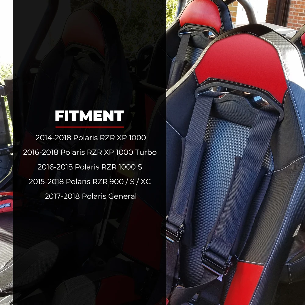 UTV Проходное сиденье для Polaris RZR XP 4 1000 XP1000 S 900 XC 2014 2015 2016 2017 | Автомобили и мотоциклы