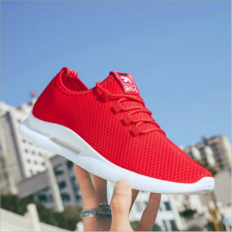 2020 Новая мужская обувь повседневная дышащая легкая удобные сетчатые кроссовки