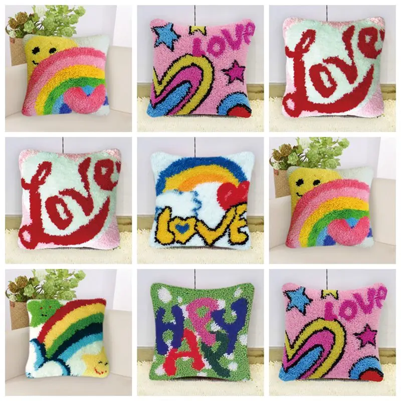 Smyrna крюк с защелкой Наборы защелка для самостоятельной сборки детские вышивки