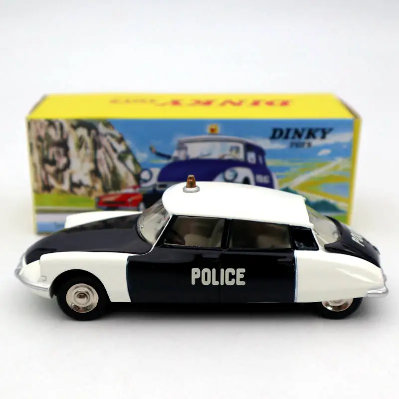 

Atlas 1:43 Dinky Toys 501 Citroen DS 19 Police Models Diecast Collection Auto Gift Used