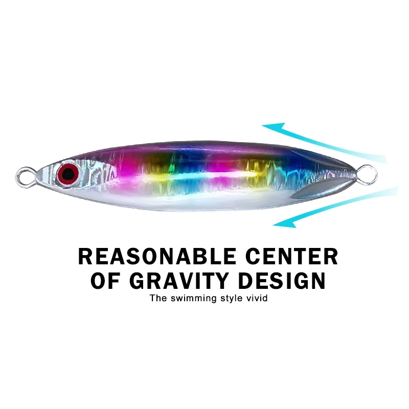 Наживка для джиггинга медленно Тонущая 80 г 100 120 150