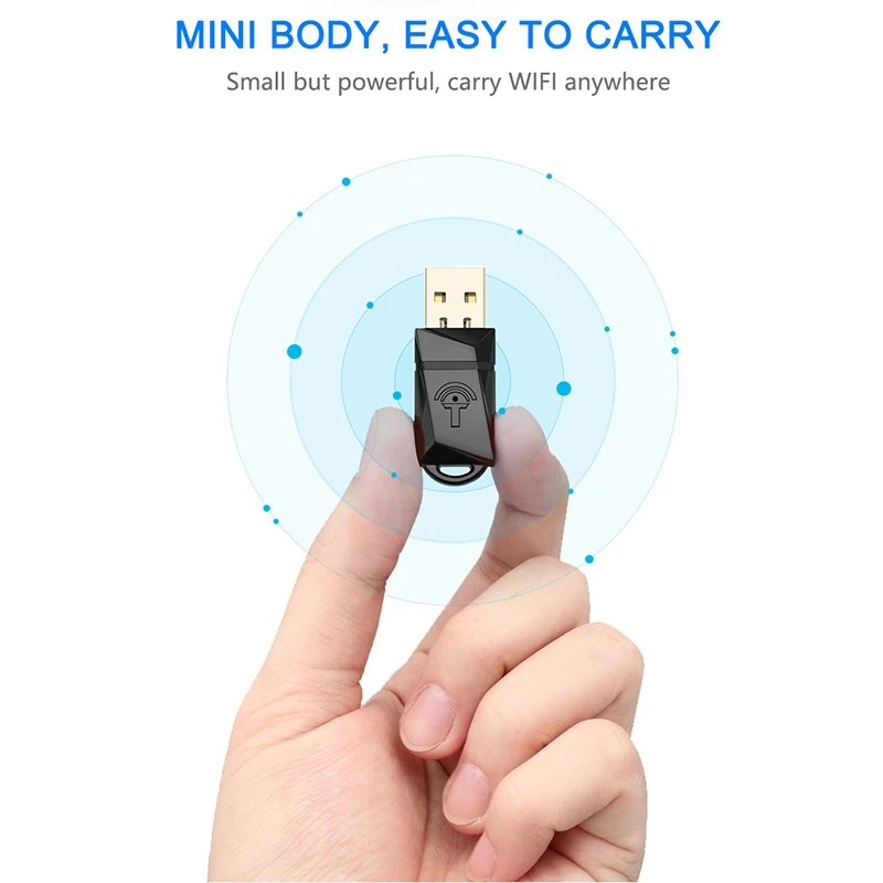 600 Мбит/с двухдиапазонный беспроводной USB Wifi адаптер Wi-Fi Ethernet приемник ключ 2 4G 5