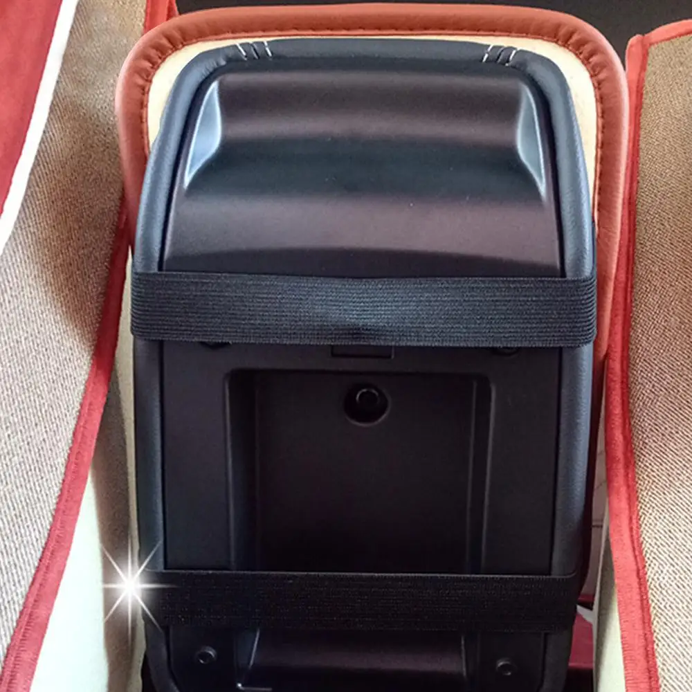 Универсальный Кожаный Автомобильный подлокотник коробка для центрального