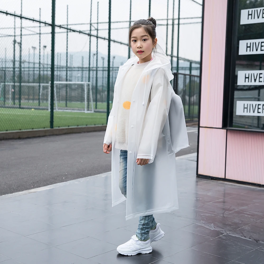 Детский плащ-дождевик плащ-пончо для занятий спортом на открытом воздухе | Дом и