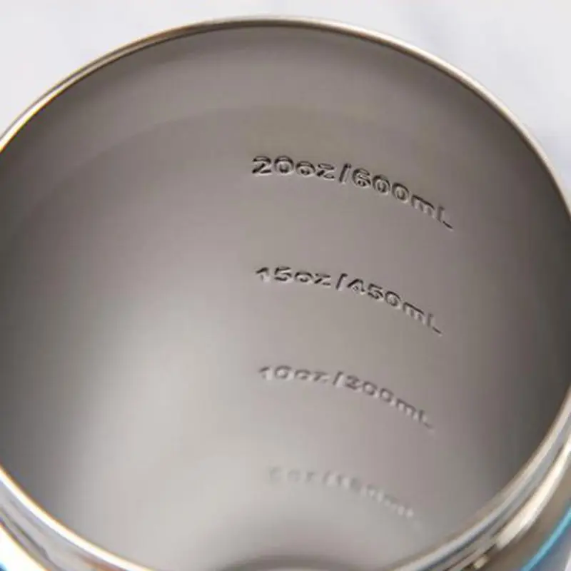 

720ml Stainless Steel Insulated Cup Warm Cold Resistant Coffee Water Portable Drinking Mug Flask School Outdoor Sports Bottle