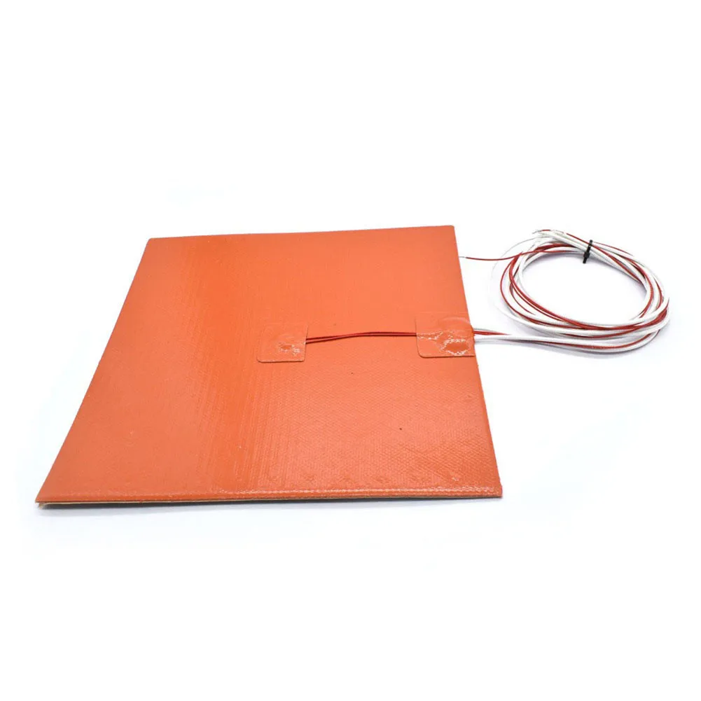 1 pcs silicone heating pad 24v 800w 400400mm heating bed printer hotbed parts for cr10 s4 3d printer tools accessories free global shipping